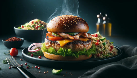 Turkey Burgers with Quinoa Salad: A Healthy Choice for Diabetics